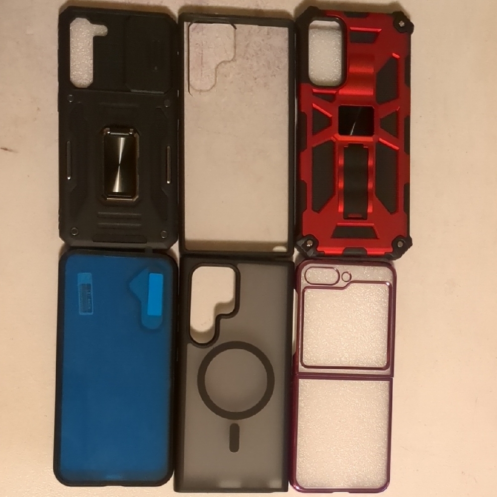 Assorted Samsung Phone Cases for Various Models